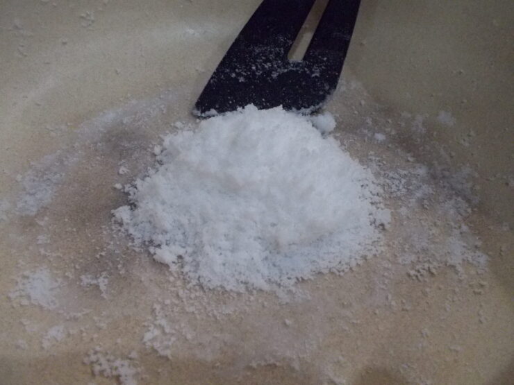 夏の自由研究　手作り自然塩つくり　完成した塩