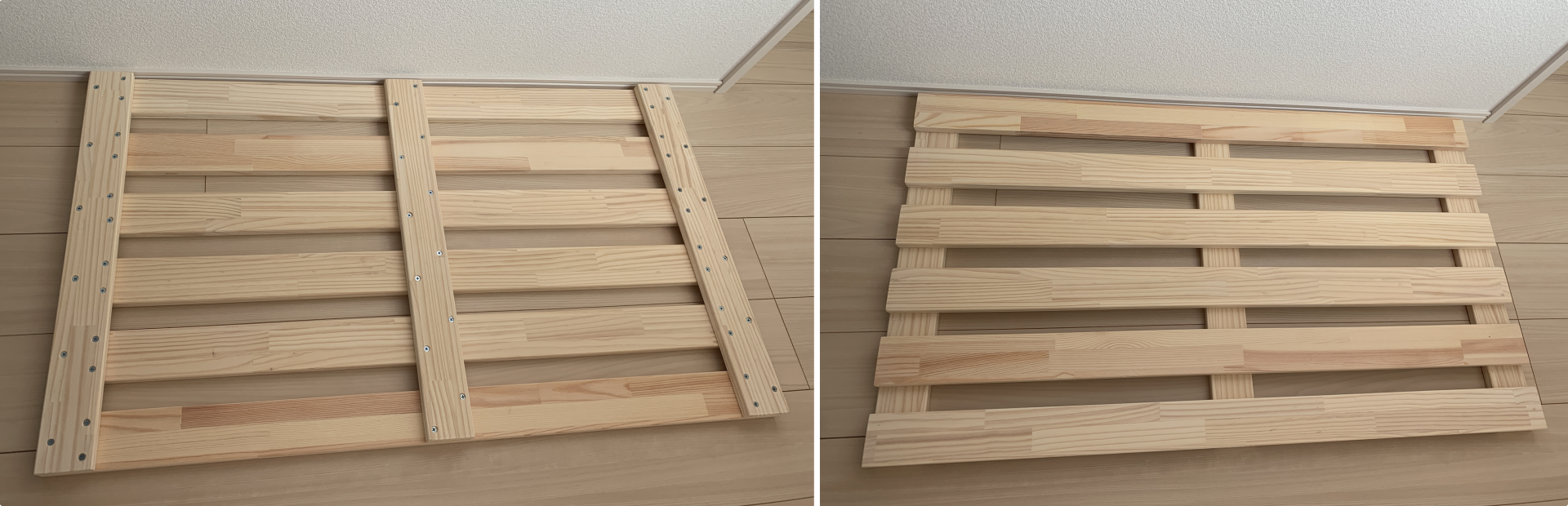 【すのこの作成】ベッドフレーム用すのこ板作成!簡単形状でも3D-CADで板取りをシミュレーション!ラクで間違い知らず!